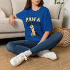 Paw & Order Dog T-Shirt — Funny Canine Pun Tee for Dog Lovers
