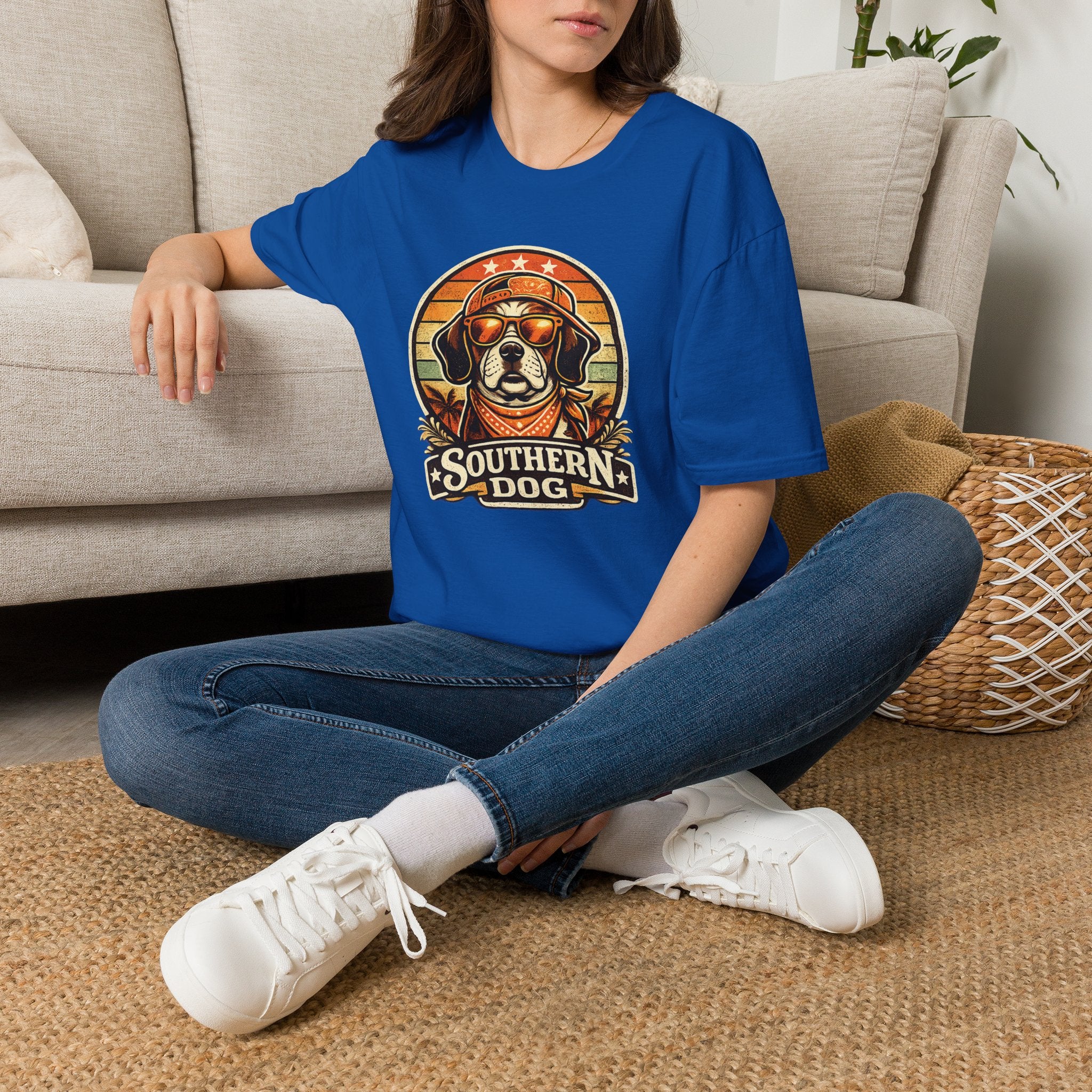 Southern Dog T-Shirt — Retro Sunglasses Beagle Graphic Tee