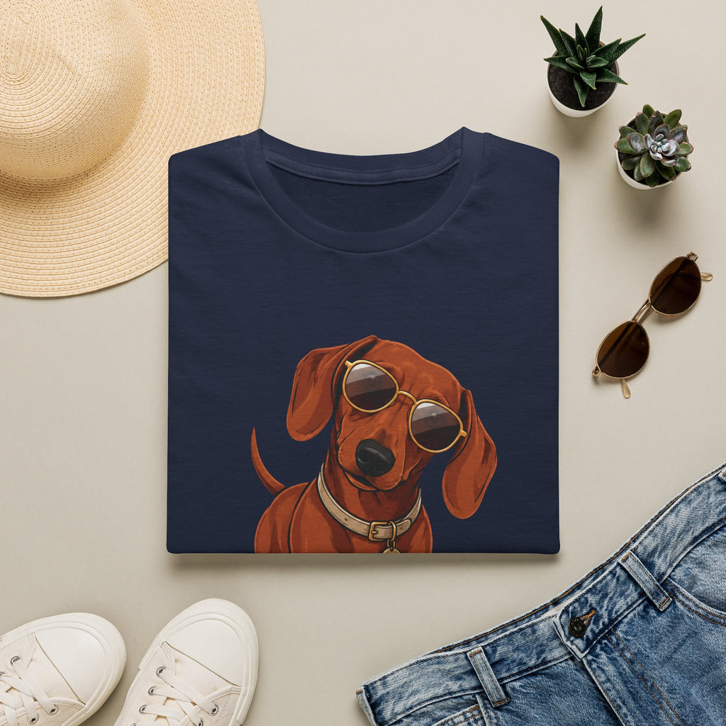 Dachshund Sunglasses T-Shirt — Cool Wiener Dog Graphic Tee