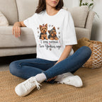 Yorkie T-Shirt - I Was Normal Two Yorkies Ago Cute Puppy Graphic Tee