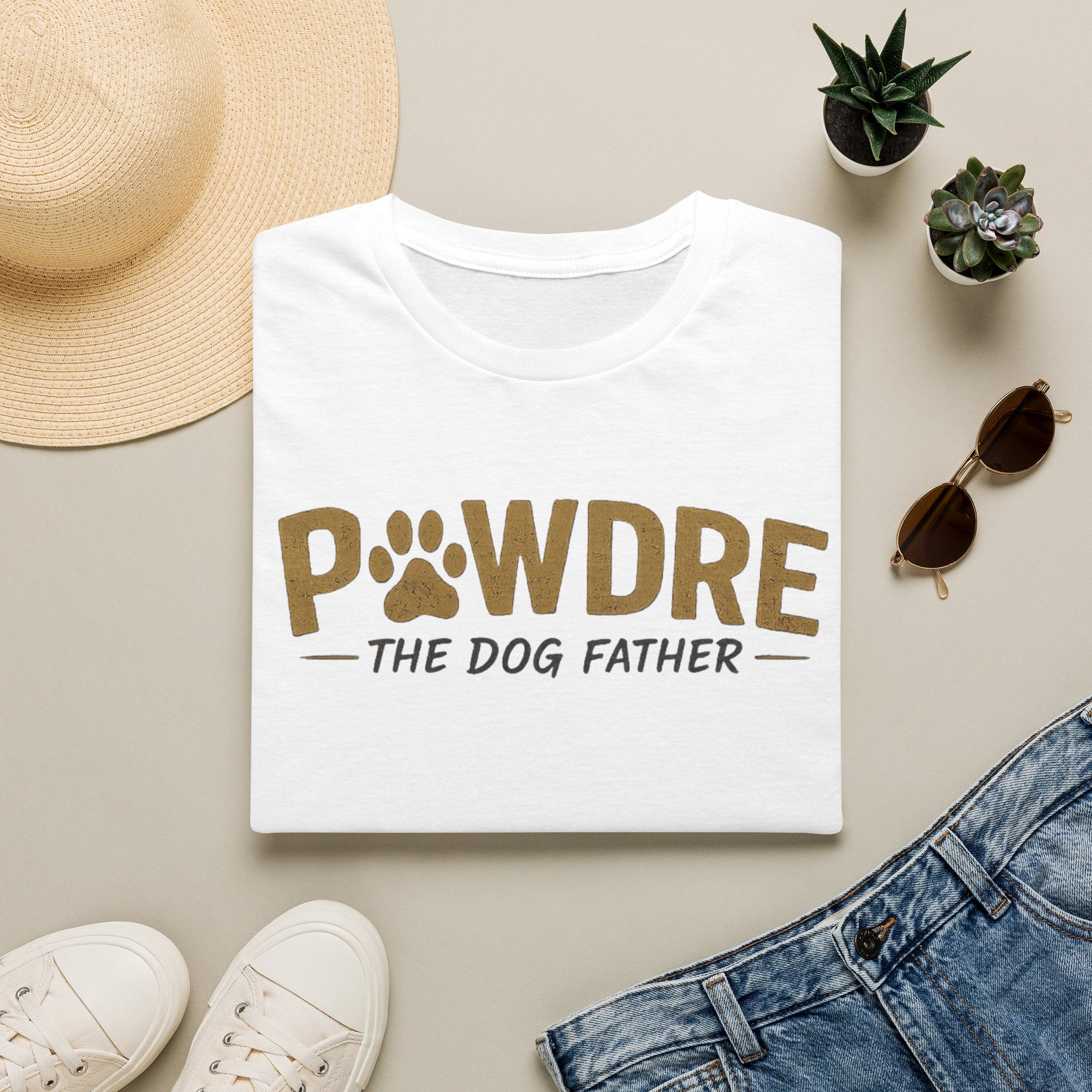 Pawdre: The Dog Father Funny Dog Lover Tee