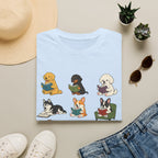 Reading Dogs T-Shirt — Cute Puppy Book Club Graphic Tee