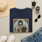 Dachshund Mom Tarot Tee — 'Dog Mom' Skeleton Card Graphic T-Shirt