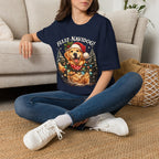 Feliz Navidog! Golden Retriever Holiday Tee