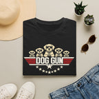 Dog Gun T-Shirt — Retro Patriotic Puppy Graphic Tee