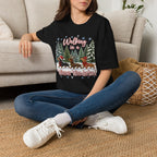 Walking in a Wiener Wonderland Forest Dogs Holiday Shirt
