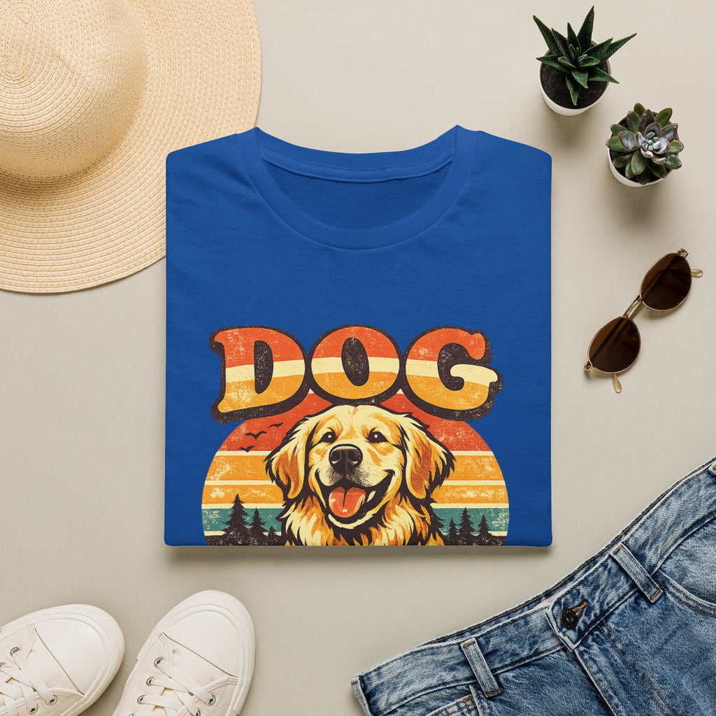 Dog Mom T-Shirt — Retro Golden Retriever Tee