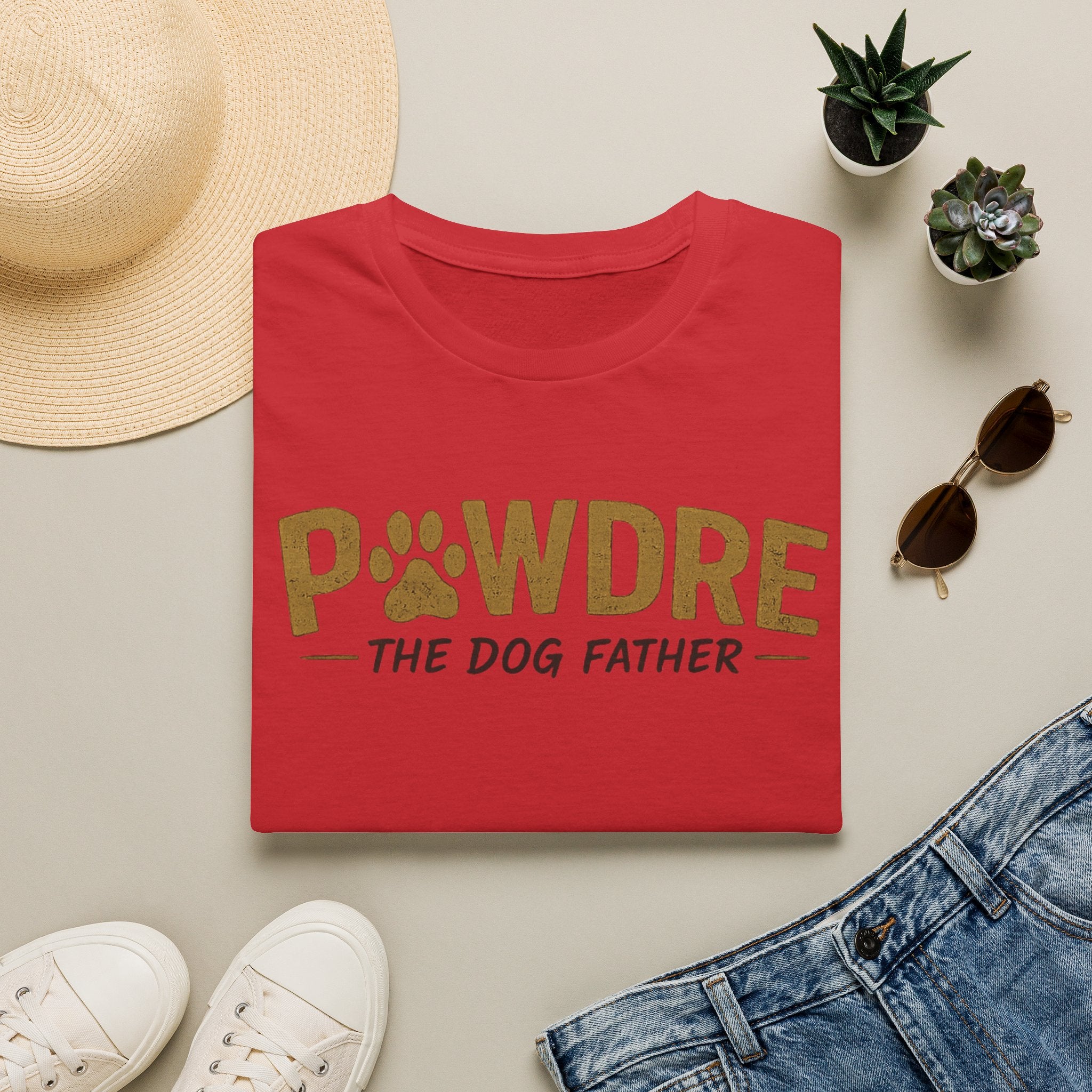 Pawdre: The Dog Father Funny Dog Lover Tee