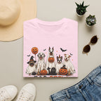Halloween 'Boo Crew' Dog T-Shirt — Cute Puppy Ghosts & Pumpkins