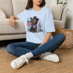 Patriotic Dachshund Tee — American Flag Cowboy Dog T-Shirt