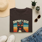 Short Legs Big Attitude T-Shirt — Retro French Bulldog Graphic Tee