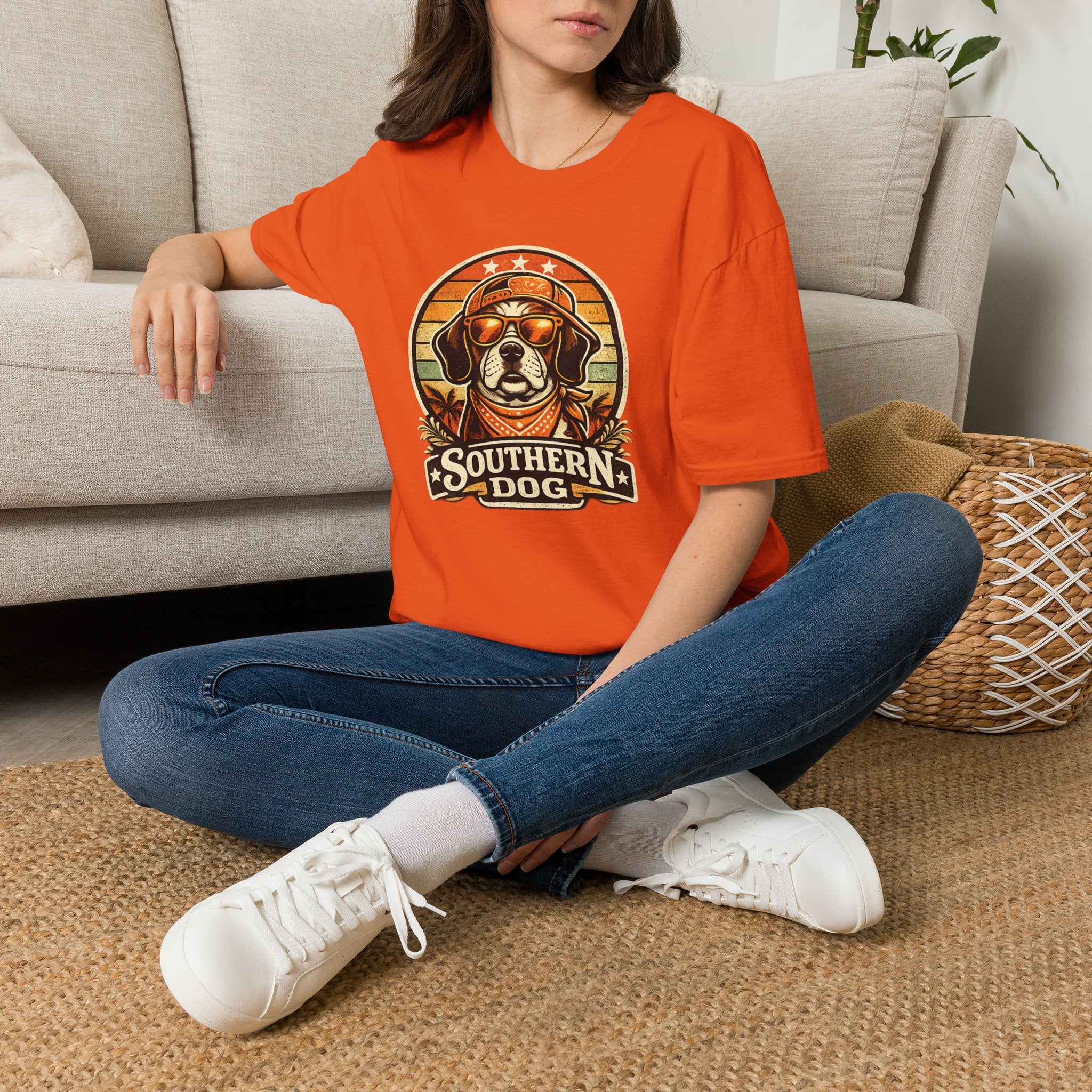 Southern Dog T-Shirt — Retro Sunglasses Beagle Graphic Tee