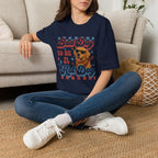 Bad Day to Be a Hot Dog T-Shirt — Retro Patriotic Dog Graphic Tee