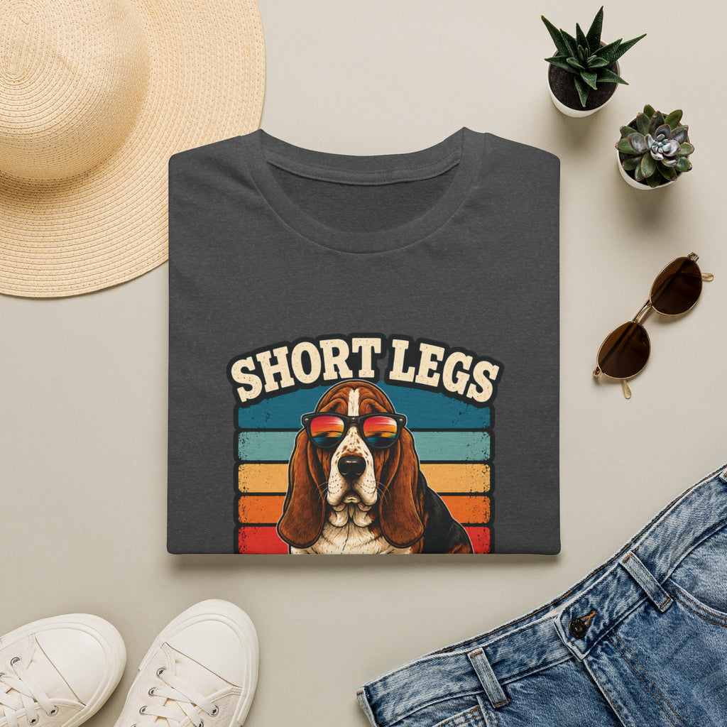 Basset Hound 'Shortlegs Big Attitude' T-Shirt