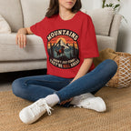 Mountains Aren't Just Funny They're Hill Areas T-Shirt — Retro Hiking Graphic Tee