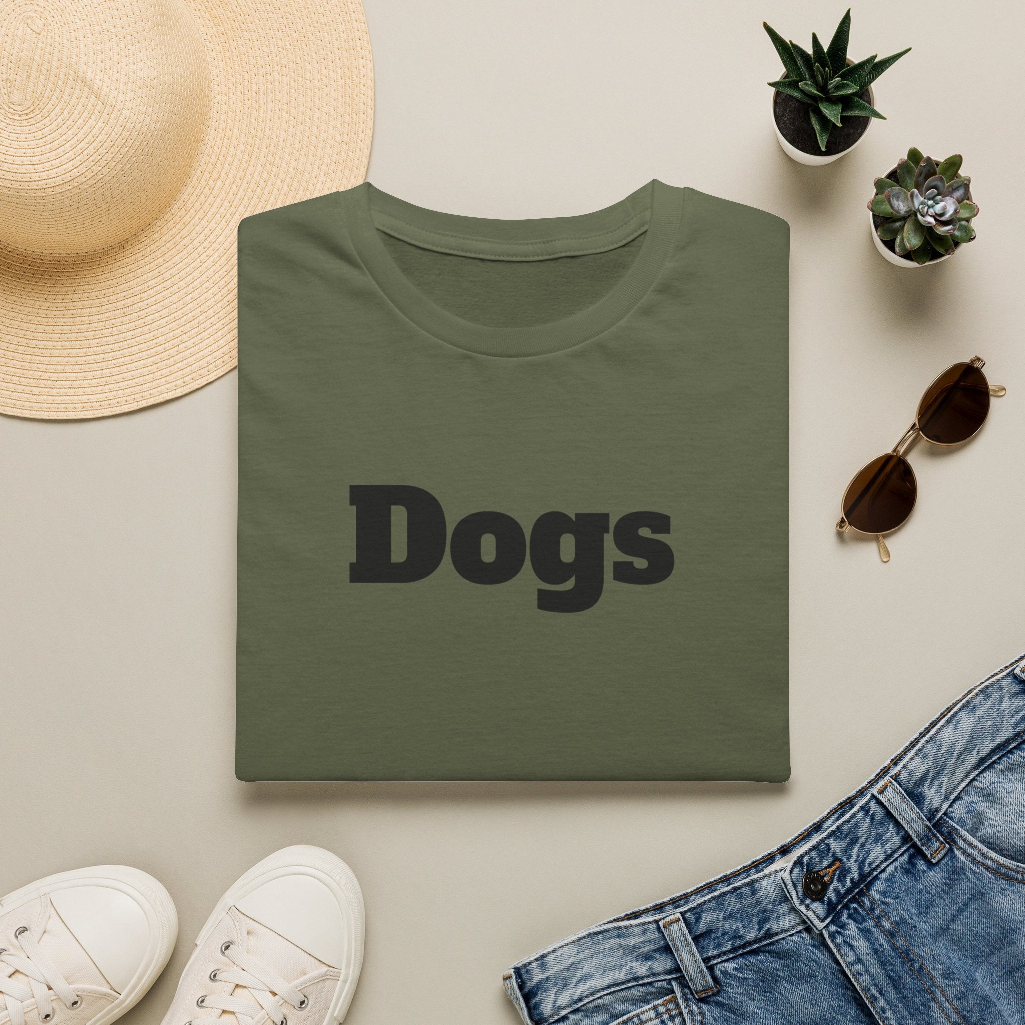 Dogs T-Shirt — Minimalist Dog Lover Tee