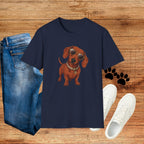 Dachshund Sunglasses T-Shirt — Cool Wiener Dog Graphic Tee