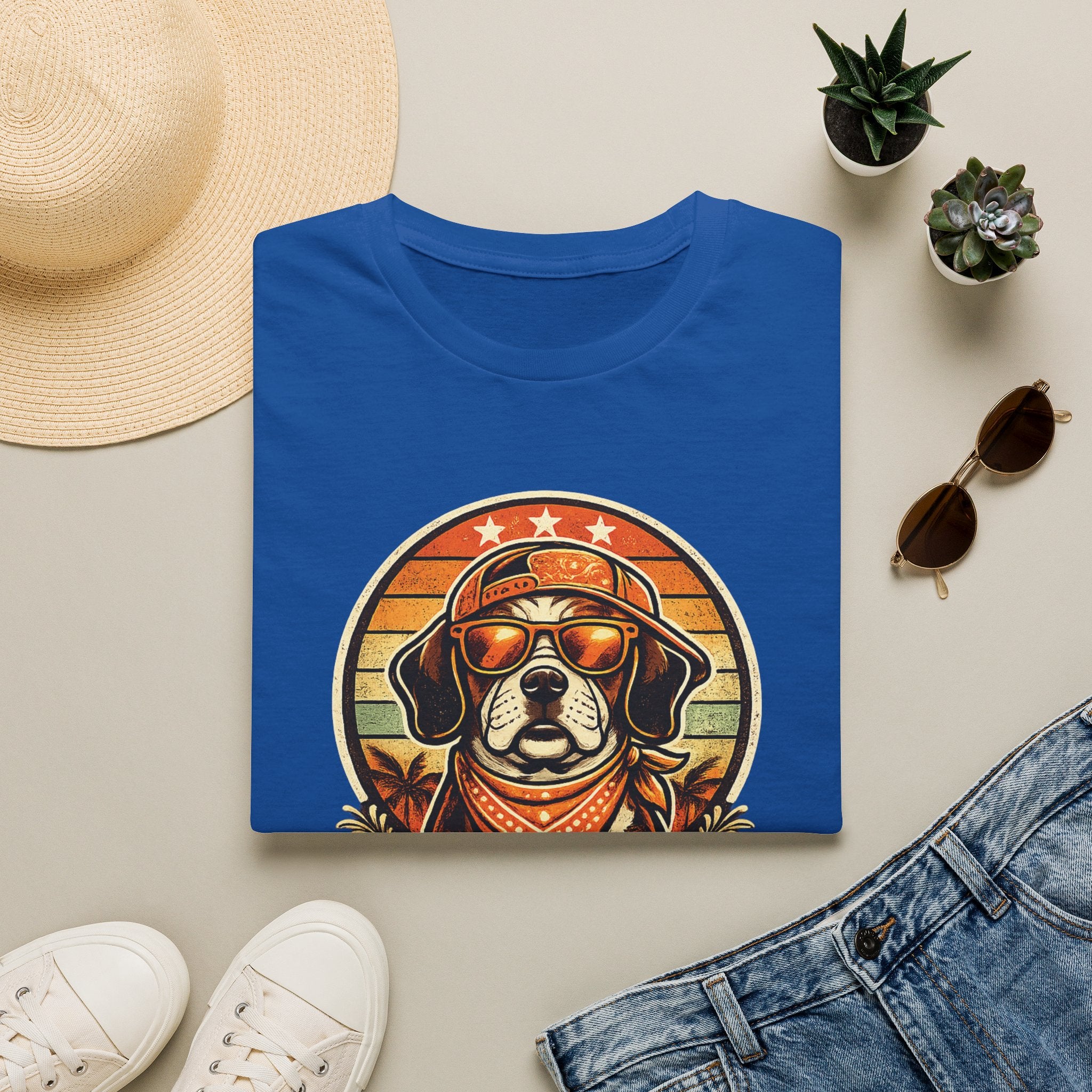 Southern Dog T-Shirt — Retro Sunglasses Beagle Graphic Tee