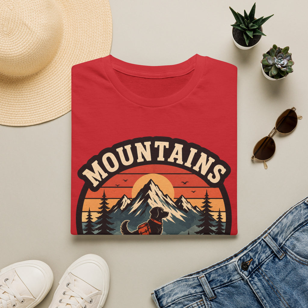 Mountains Aren't Just Funny They're Hill Areas T-Shirt — Retro Hiking Graphic Tee
