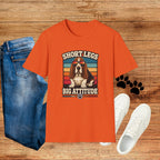 Basset Hound 'Shortlegs Big Attitude' T-Shirt