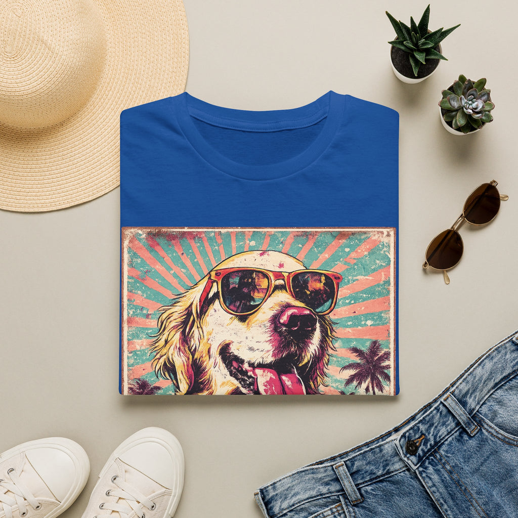 Golden Retriever Retro Tee — "In My Golden Era" Graphic T-Shirt