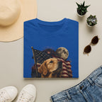 Patriotic Golden Retriever T‑Shirt