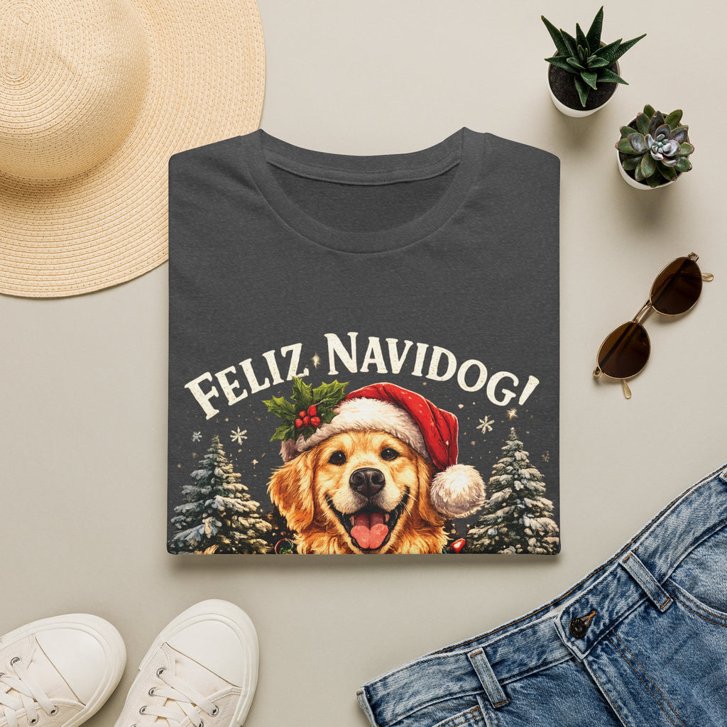 Feliz Navidog! Golden Retriever Holiday Tee