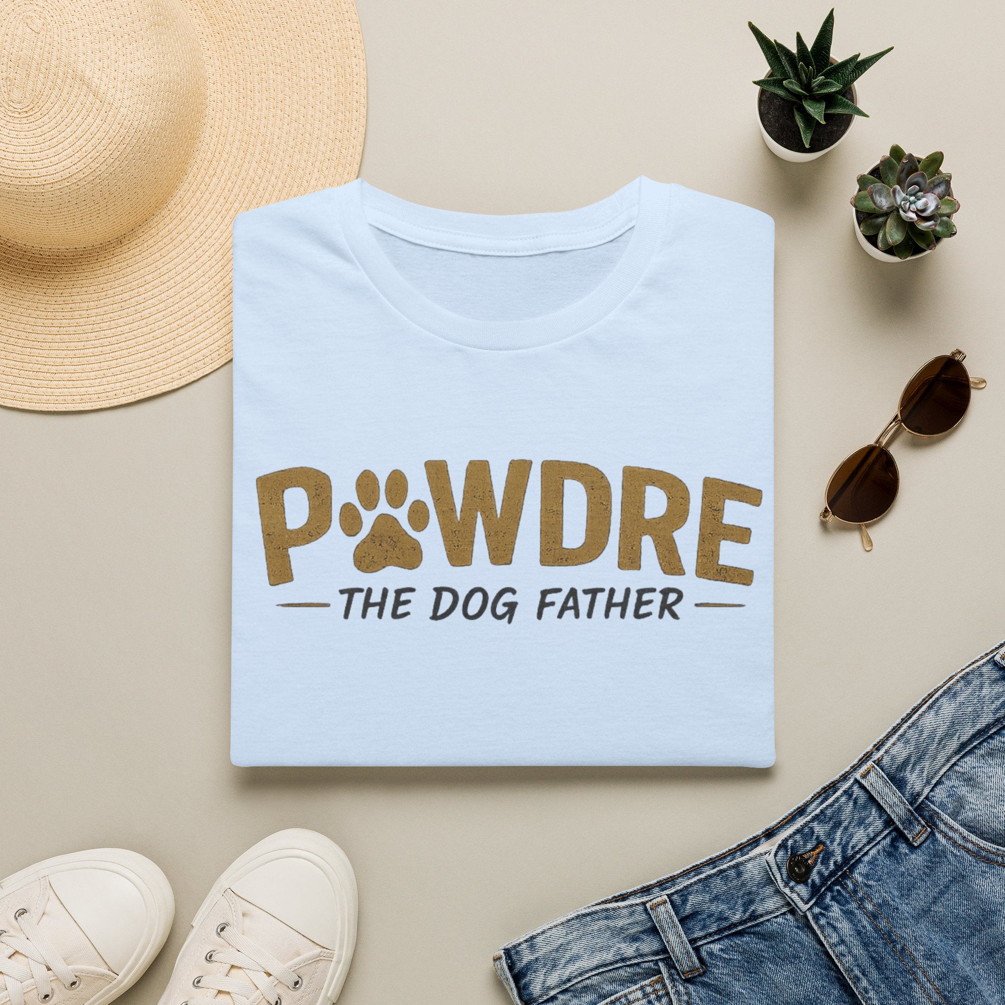 Pawdre: The Dog Father Funny Dog Lover Tee