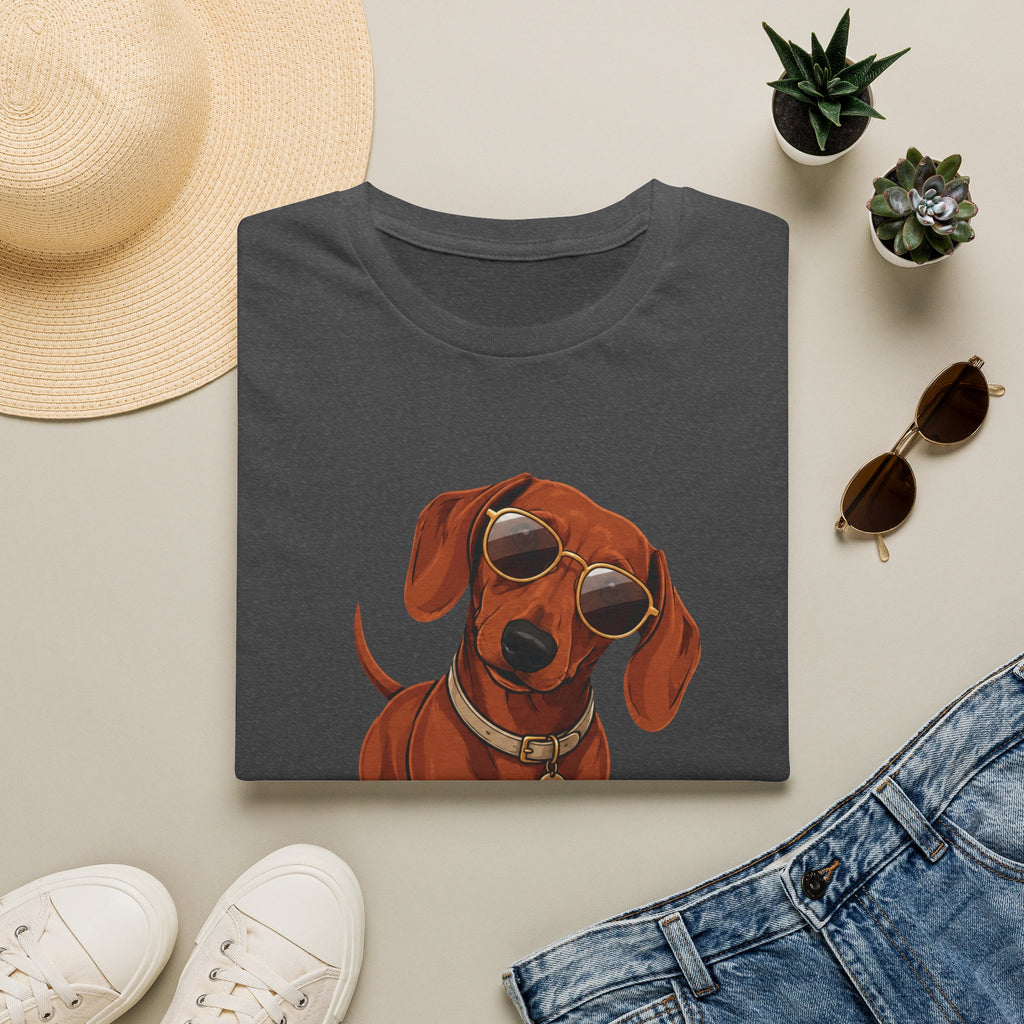 Dachshund Sunglasses T-Shirt — Cool Wiener Dog Graphic Tee