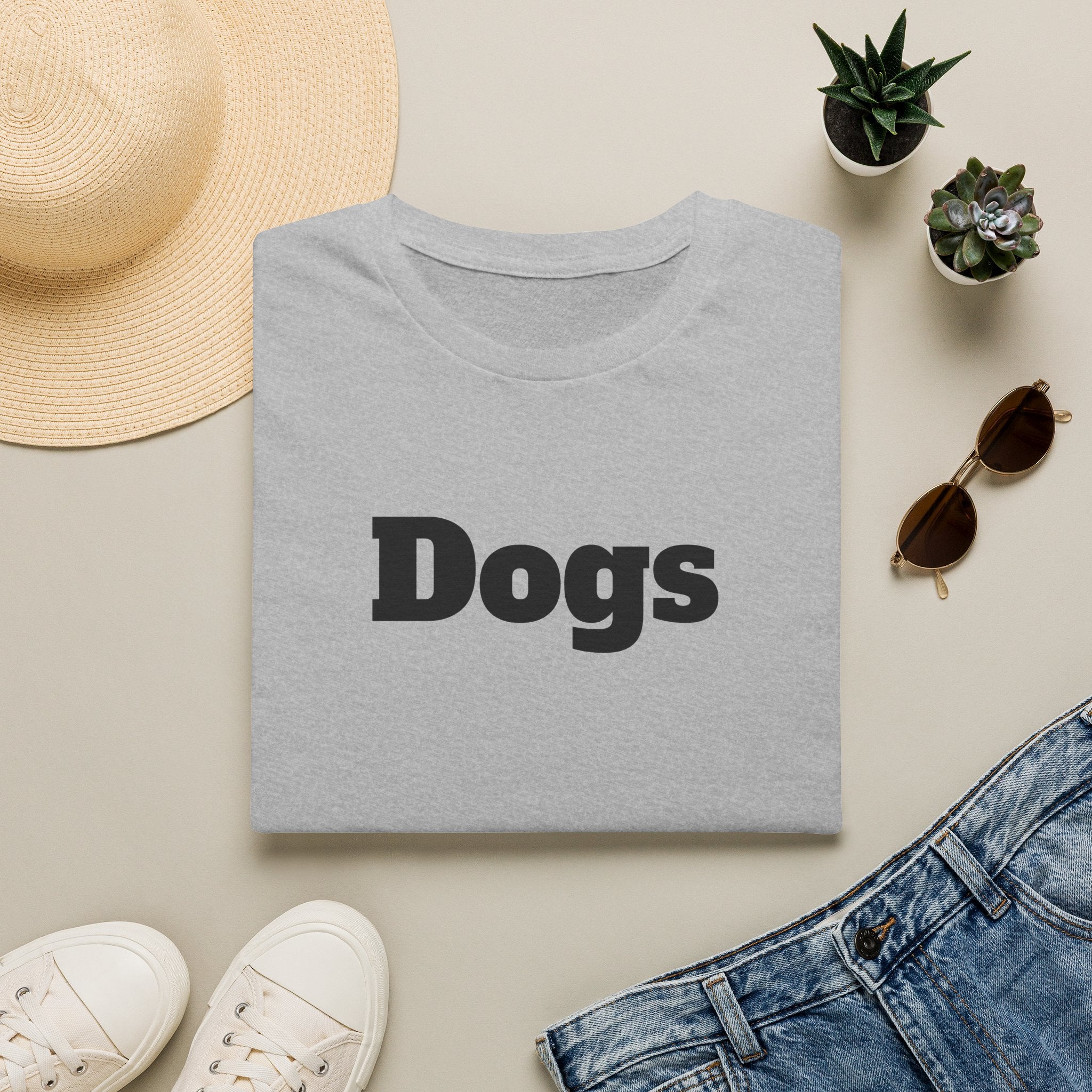 Dogs T-Shirt — Minimalist Dog Lover Tee