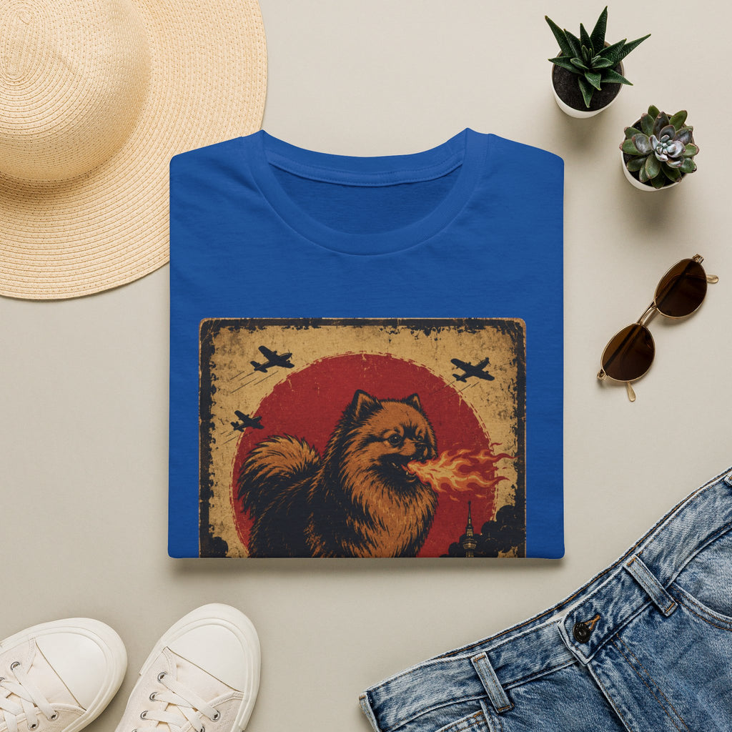 Godzilla-Style Pomeranian Poster Tee