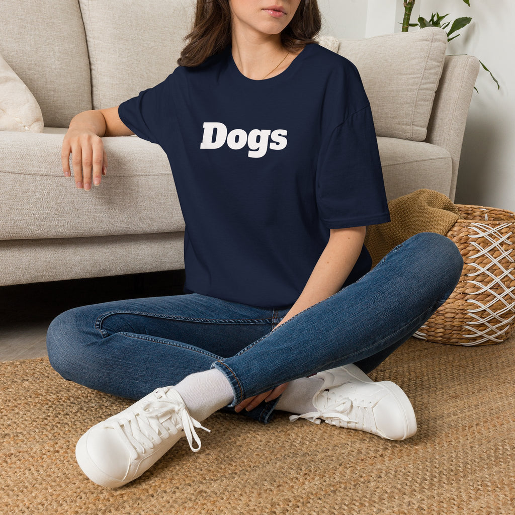 Dogs T-Shirt — Minimalist Dog Lover Tee