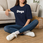 Dogs T-Shirt — Minimalist Dog Lover Tee