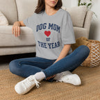 Dog Mom of the Year Heart Graphic