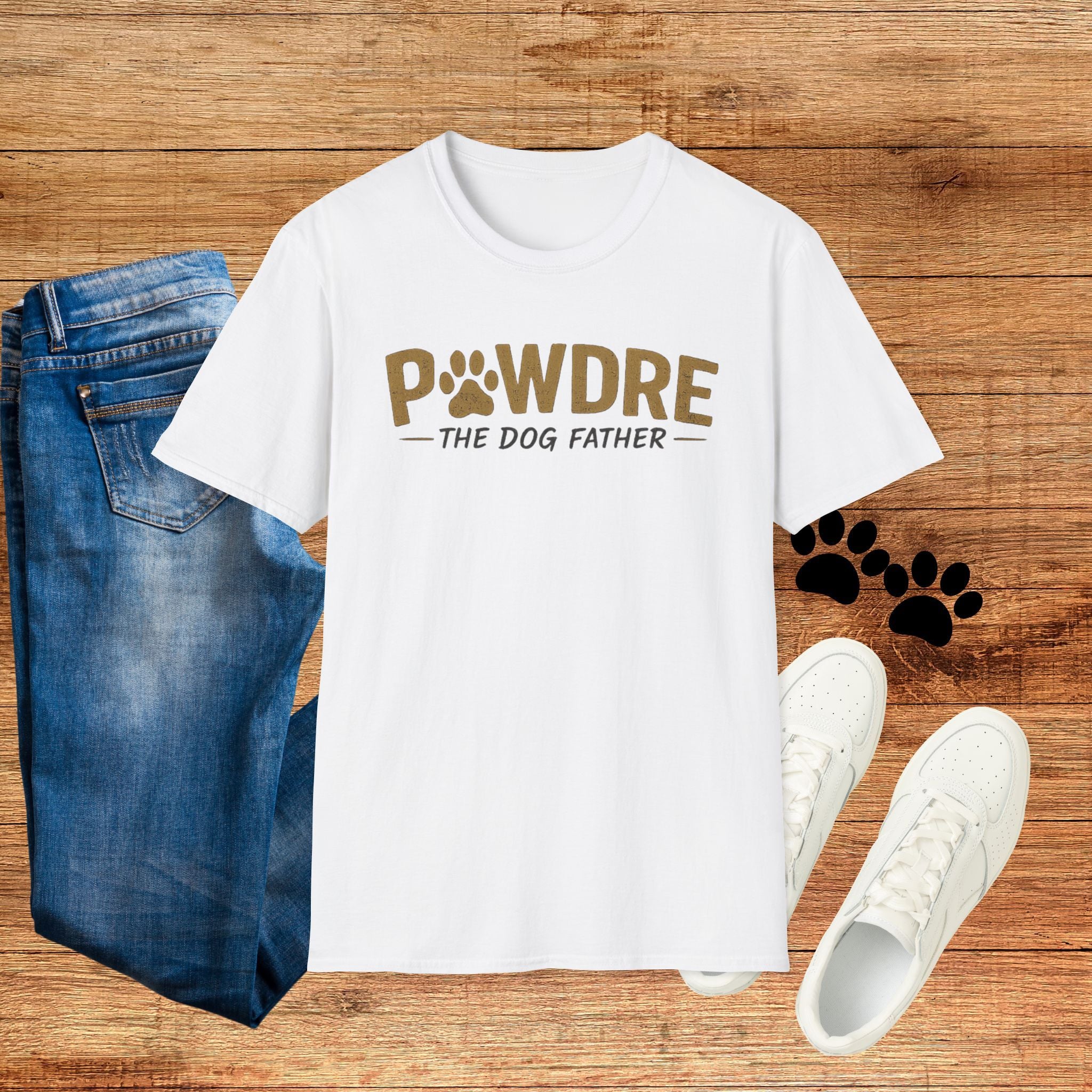 Pawdre: The Dog Father Funny Dog Lover Tee