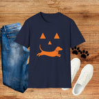 Pumpkin Jack-O'-Lantern Dachshund T-Shirt