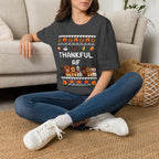 Thankful AF Thanksgiving T-Shirt — Cozy Fall Holiday Tee