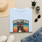 Short Legs Big Attitude T-Shirt — Retro French Bulldog Graphic Tee