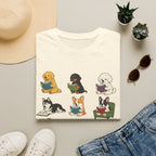 Reading Dogs T-Shirt — Cute Puppy Book Club Graphic Tee
