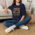 Jimothy Is My Spirit Animal Retro Tee Raccoon