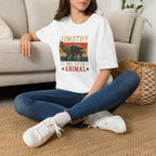 Jimothy Is My Spirit Animal Retro Tee Raccoon